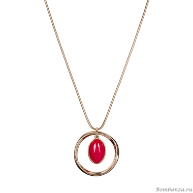 Колье Fiore Luna, RED QUARTZ